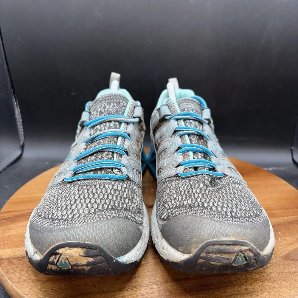 Keen Versago Women's Size 10 Hiking Shoes Sneaker Grey Blue Low Top 1016854